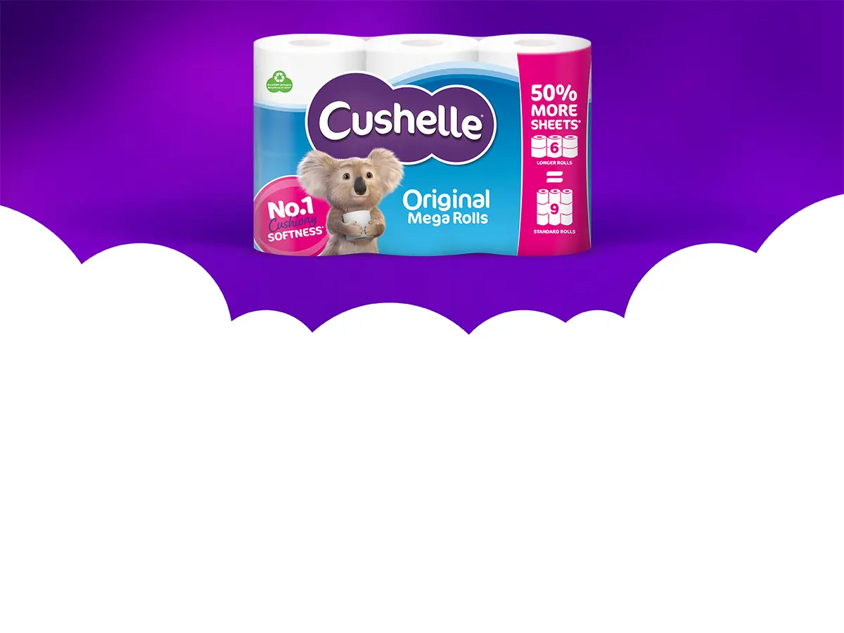 Cushelle's no.1 for cushiony softness