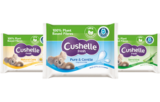 Cushelle Fresh moist toilet paper wipe