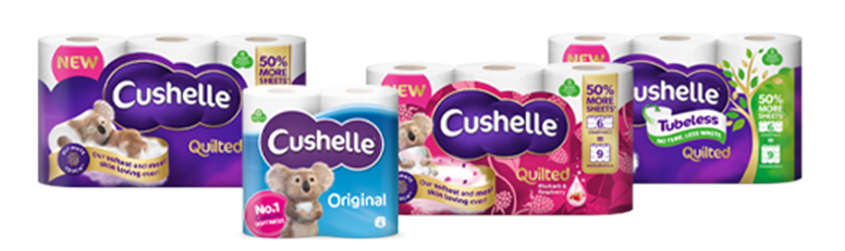 Cushelle product range